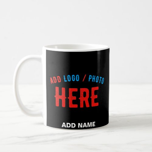 STYLISH MODERN CUSTOMIZABLE BLACK VERIFIED BRANDED COFFEE MUG