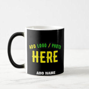 STYLISH MODERN CUSTOMIZABLE BLACK VERIFIED BRANDED COLOR MORPH MUG