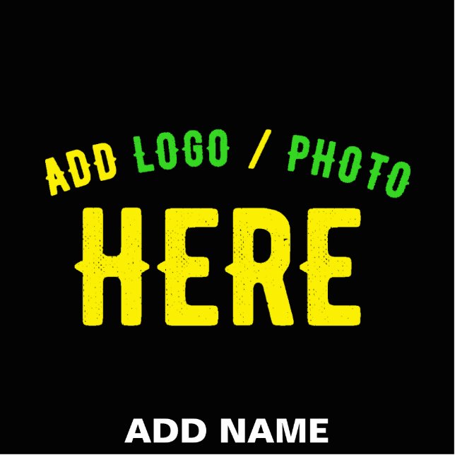 STYLISH MODERN CUSTOMIZABLE BLACK VERIFIED BRANDED CUTOUT (Front)