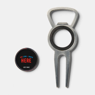 STYLISH MODERN CUSTOMIZABLE BLACK VERIFIED BRANDED DIVOT TOOL