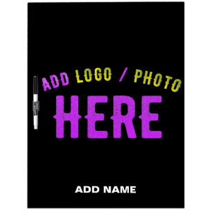 STYLISH MODERN CUSTOMIZABLE BLACK VERIFIED BRANDED DRY ERASE BOARD