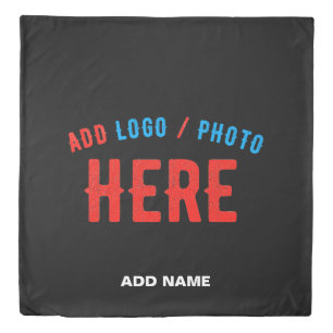 STYLISH MODERN CUSTOMIZABLE BLACK VERIFIED BRANDED DUVET COVER