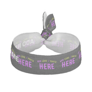 STYLISH MODERN CUSTOMIZABLE BLACK VERIFIED BRANDED ELASTIC HAIR TIE