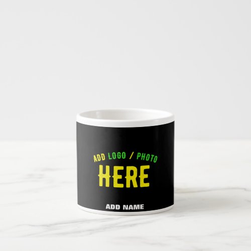 STYLISH MODERN CUSTOMIZABLE BLACK VERIFIED BRANDED ESPRESSO CUP