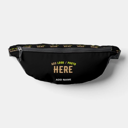 STYLISH MODERN CUSTOMIZABLE BLACK VERIFIED BRANDED FANNY PACK