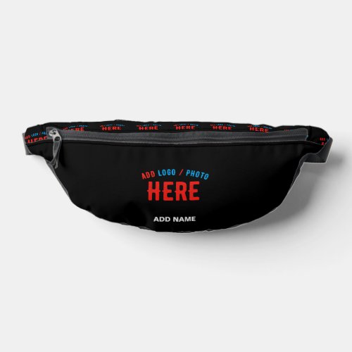 STYLISH MODERN CUSTOMIZABLE BLACK VERIFIED BRANDED FANNY PACK