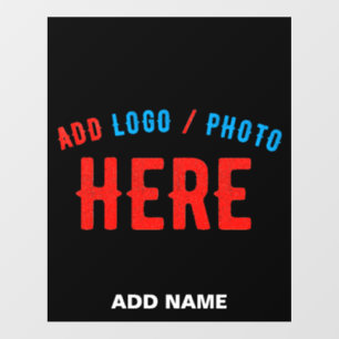 STYLISH MODERN CUSTOMIZABLE BLACK VERIFIED BRANDED FLOOR DECALS