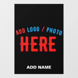 STYLISH MODERN CUSTOMIZABLE BLACK VERIFIED BRANDED FLOOR DECALS