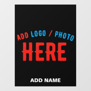 STYLISH MODERN CUSTOMIZABLE BLACK VERIFIED BRANDED FLOOR DECALS