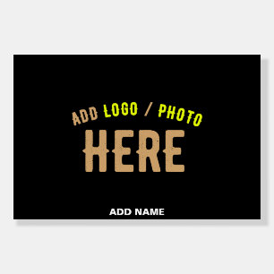 STYLISH MODERN CUSTOMIZABLE BLACK VERIFIED BRANDED FOAM BOARD