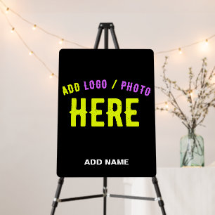 STYLISH MODERN CUSTOMIZABLE BLACK VERIFIED BRANDED FOAM BOARD