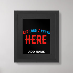 STYLISH MODERN CUSTOMIZABLE BLACK VERIFIED BRANDED FRAMED ART