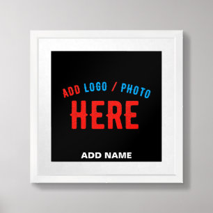 STYLISH MODERN CUSTOMIZABLE BLACK VERIFIED BRANDED FRAMED ART