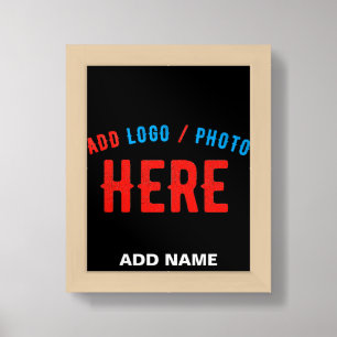 STYLISH MODERN CUSTOMIZABLE BLACK VERIFIED BRANDED FRAMED ART