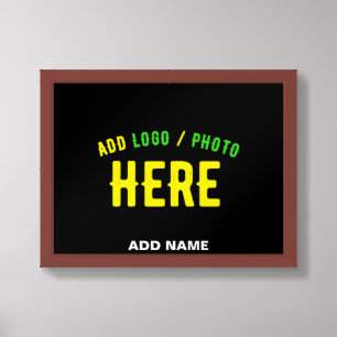 STYLISH MODERN CUSTOMIZABLE BLACK VERIFIED BRANDED FRAMED ART