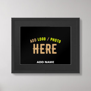STYLISH MODERN CUSTOMIZABLE BLACK VERIFIED BRANDED FRAMED ART