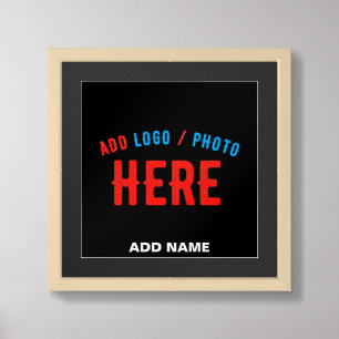 STYLISH MODERN CUSTOMIZABLE BLACK VERIFIED BRANDED FRAMED ART