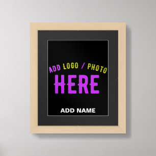 STYLISH MODERN CUSTOMIZABLE BLACK VERIFIED BRANDED FRAMED ART
