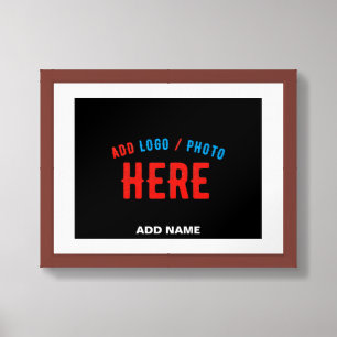 STYLISH MODERN CUSTOMIZABLE BLACK VERIFIED BRANDED FRAMED ART