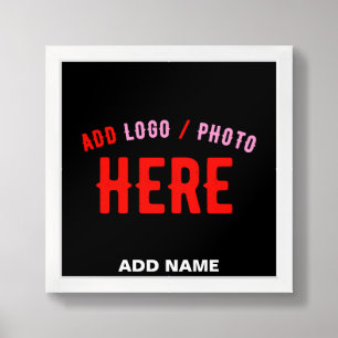 STYLISH MODERN CUSTOMIZABLE BLACK VERIFIED BRANDED FRAMED ART