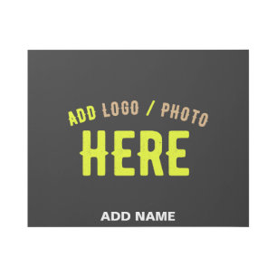 STYLISH MODERN CUSTOMIZABLE BLACK VERIFIED BRANDED GALLERY WRAP