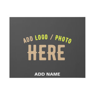 STYLISH MODERN CUSTOMIZABLE BLACK VERIFIED BRANDED GALLERY WRAP