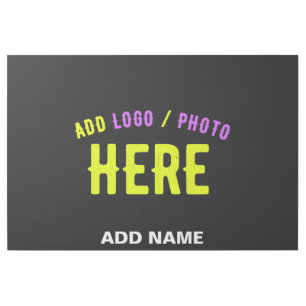STYLISH MODERN CUSTOMIZABLE BLACK VERIFIED BRANDED GALLERY WRAP