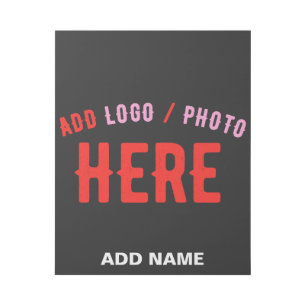 STYLISH MODERN CUSTOMIZABLE BLACK VERIFIED BRANDED GALLERY WRAP