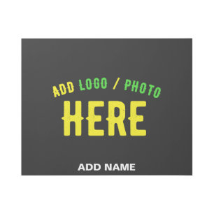 STYLISH MODERN CUSTOMIZABLE BLACK VERIFIED BRANDED GALLERY WRAP