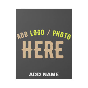 STYLISH MODERN CUSTOMIZABLE BLACK VERIFIED BRANDED GALLERY WRAP