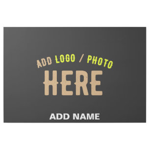 STYLISH MODERN CUSTOMIZABLE BLACK VERIFIED BRANDED GALLERY WRAP