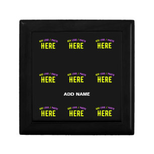 STYLISH MODERN CUSTOMIZABLE BLACK VERIFIED BRANDED GIFT BOX