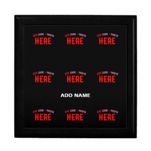 STYLISH MODERN CUSTOMIZABLE BLACK VERIFIED BRANDED GIFT BOX