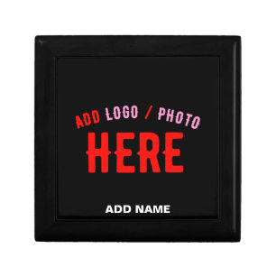 STYLISH MODERN CUSTOMIZABLE BLACK VERIFIED BRANDED GIFT BOX