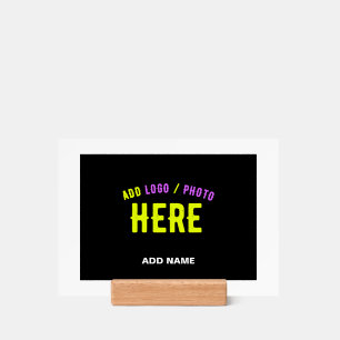 STYLISH MODERN CUSTOMIZABLE BLACK VERIFIED BRANDED HOLDER