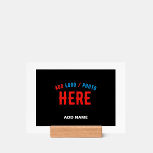 STYLISH MODERN CUSTOMIZABLE BLACK VERIFIED BRANDED HOLDER