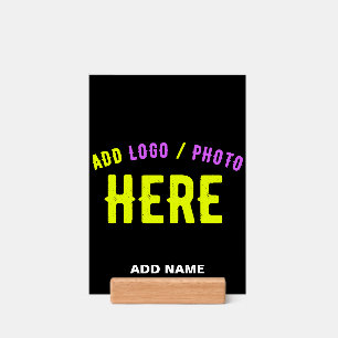 STYLISH MODERN CUSTOMIZABLE BLACK VERIFIED BRANDED HOLDER