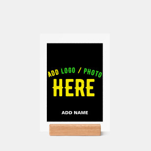 STYLISH MODERN CUSTOMIZABLE BLACK VERIFIED BRANDED HOLDER