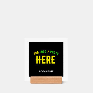 STYLISH MODERN CUSTOMIZABLE BLACK VERIFIED BRANDED HOLDER