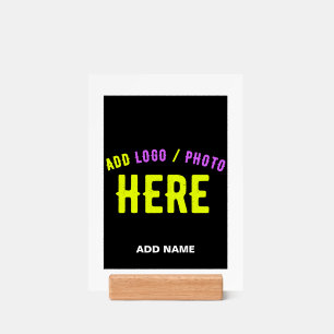 STYLISH MODERN CUSTOMIZABLE BLACK VERIFIED BRANDED HOLDER