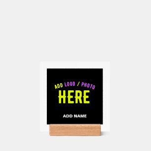 STYLISH MODERN CUSTOMIZABLE BLACK VERIFIED BRANDED HOLDER