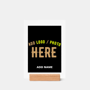 STYLISH MODERN CUSTOMIZABLE BLACK VERIFIED BRANDED HOLDER
