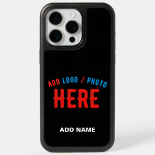 STYLISH MODERN CUSTOMIZABLE BLACK VERIFIED BRANDED iPhone 15 PRO MAX CASE