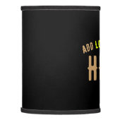 STYLISH MODERN CUSTOMIZABLE BLACK VERIFIED BRANDED LAMP SHADE (Left)
