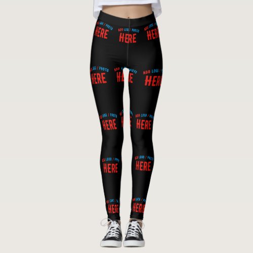 STYLISH MODERN CUSTOMIZABLE BLACK VERIFIED BRANDED LEGGINGS