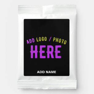 STYLISH MODERN CUSTOMIZABLE BLACK VERIFIED BRANDED LEMONADE DRINK MIX