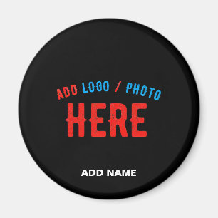 STYLISH MODERN CUSTOMIZABLE BLACK VERIFIED BRANDED MAGNET