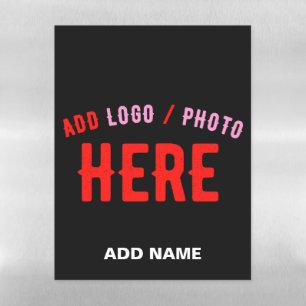 STYLISH MODERN CUSTOMIZABLE BLACK VERIFIED BRANDED MAGNETIC DRY ERASE SHEET