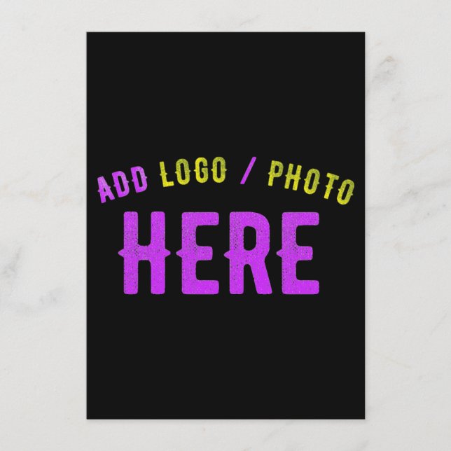 STYLISH MODERN CUSTOMIZABLE BLACK VERIFIED BRANDED MENU (Front)