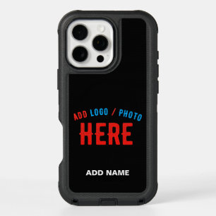 STYLISH MODERN CUSTOMIZABLE BLACK VERIFIED BRANDED iPhone 16 PRO MAX CASE